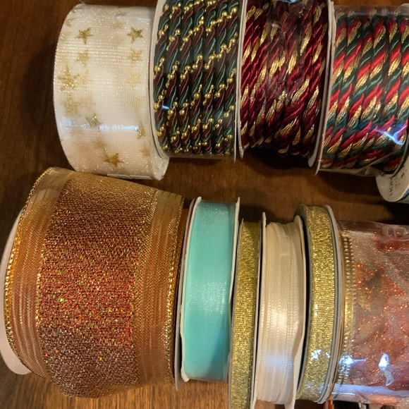 Crafters ribbon, all brand new rolls lot of 16 - Picture 3 of 5